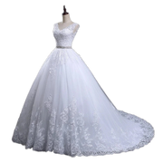 Affordable Lace Ballgown Simple and affordable Wedding Dresses