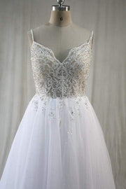 Affordable Tulle Ball Gown Wedding Dress