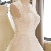 Affordable A-line wedding gown - Beautiful Lace and beadwork