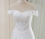 Affordable Mermaid Lace Wedding Gown