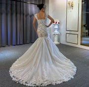 Off Shoulder Mermaid Wedding Dress Simple Mermaid Dress